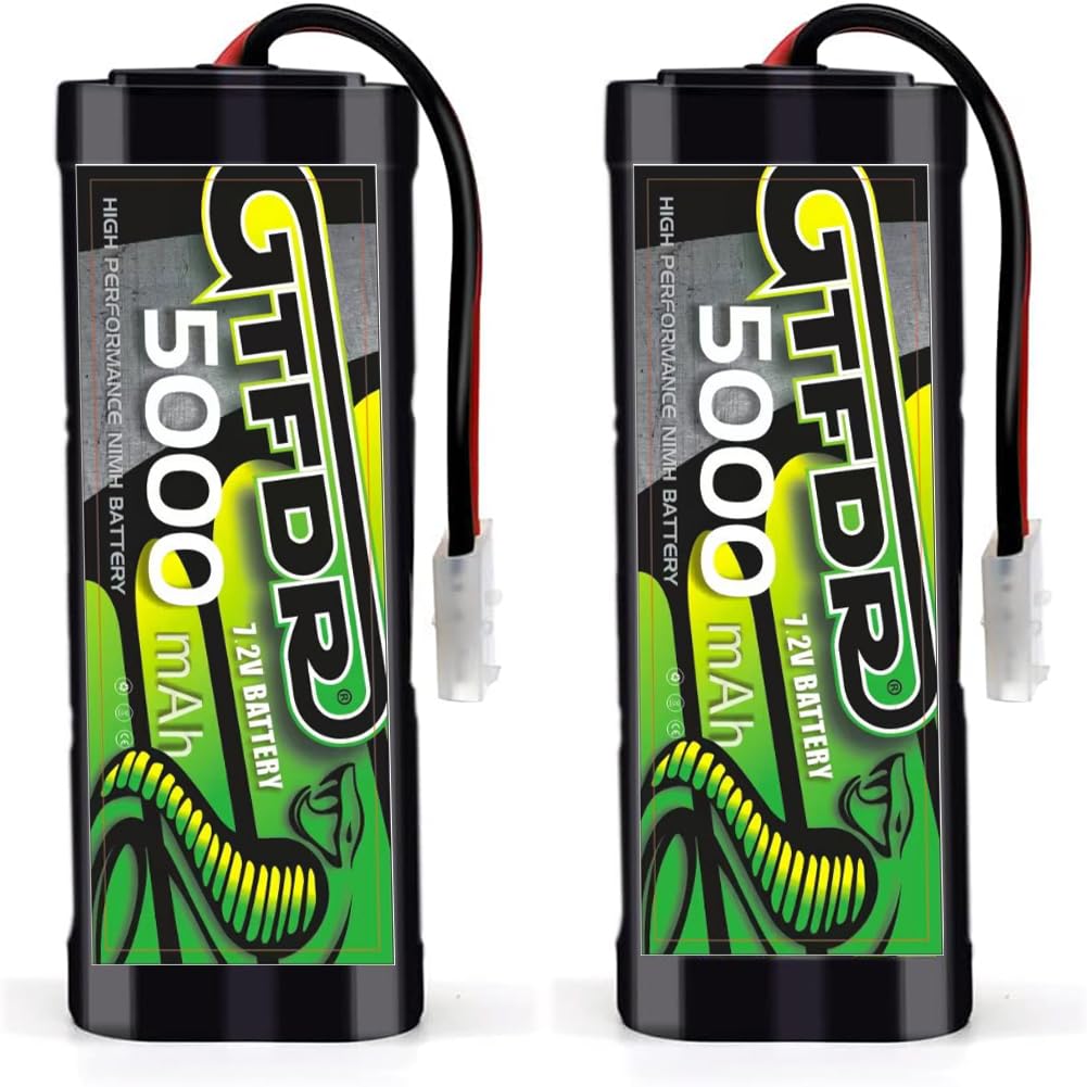 高性能ホビーラジコンカー 5000mAh Amazon.co.jp: DXF 2個 バッテリー大容量5000mAh 7.2V ニッケル